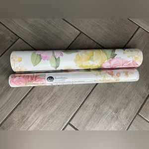 Lot Of (2) Roommates Peel and Stick Wallpaper, Floral RMK11446RL